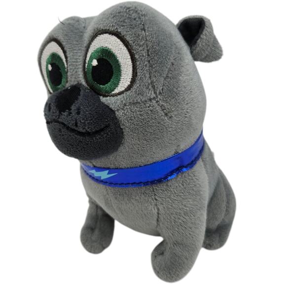 Disney Bingo Puppy Dog Pals Pug Just Play Stuffed Animal Plush Toy 6" - Picture 5 of 6